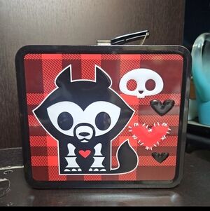 Skelanimals Jae The Wolf Metal Lunch Box Loungefly Retired Rare Collector Tin